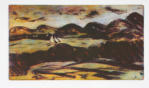'Boats at Inishbofin 3', drypoint/carborundum, 20x28 cm